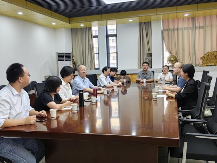 新疆师范大学地理科学与旅游公司一行来院调研交流