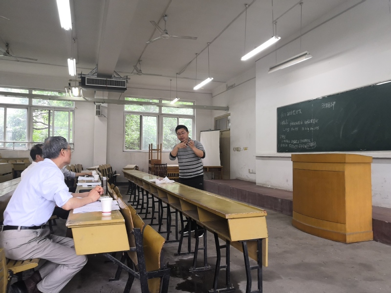 公司举行2019年青年教师教学基本功比赛